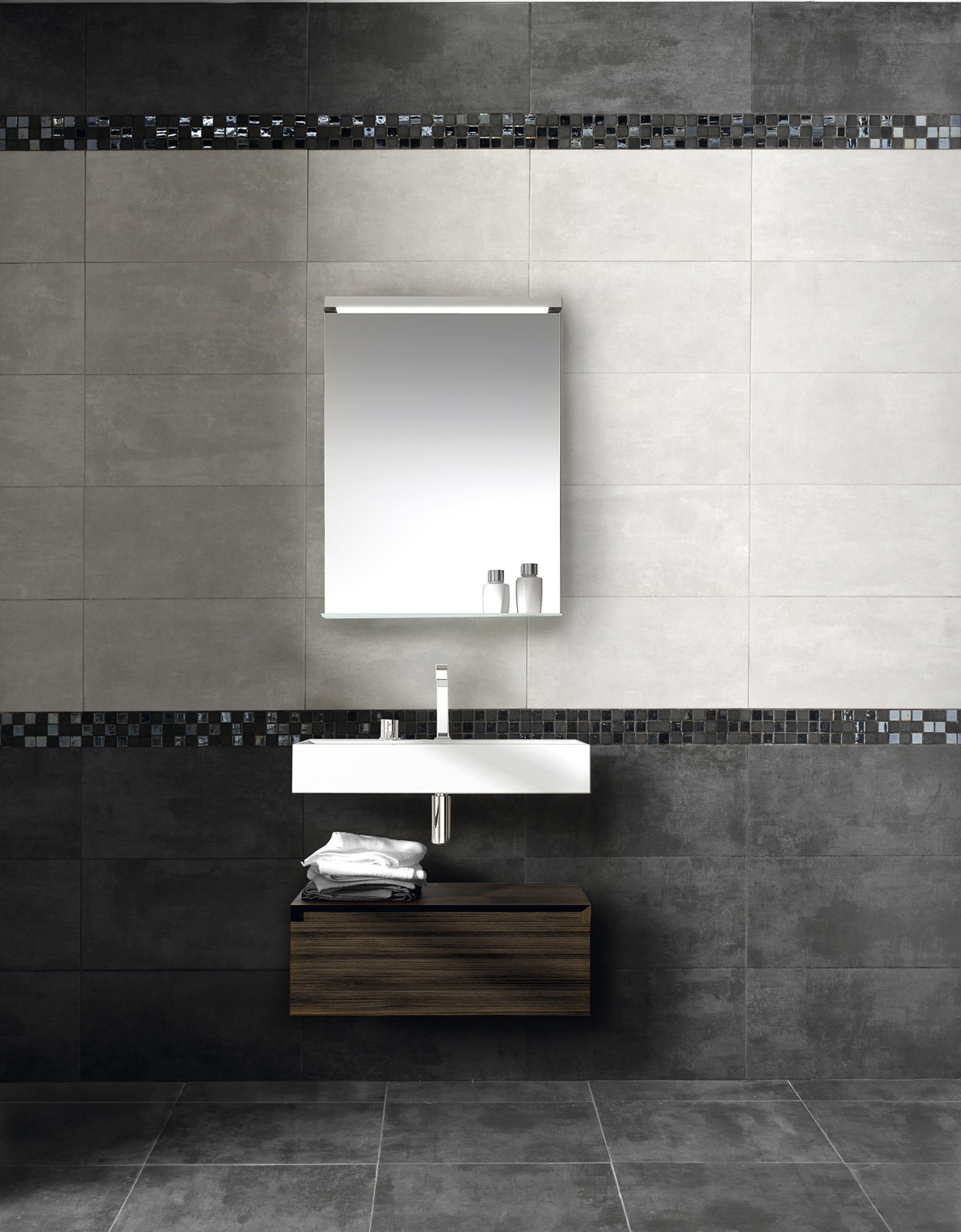 REVESTIMENTO SMART GRIS 25X50 CX.1,63M2