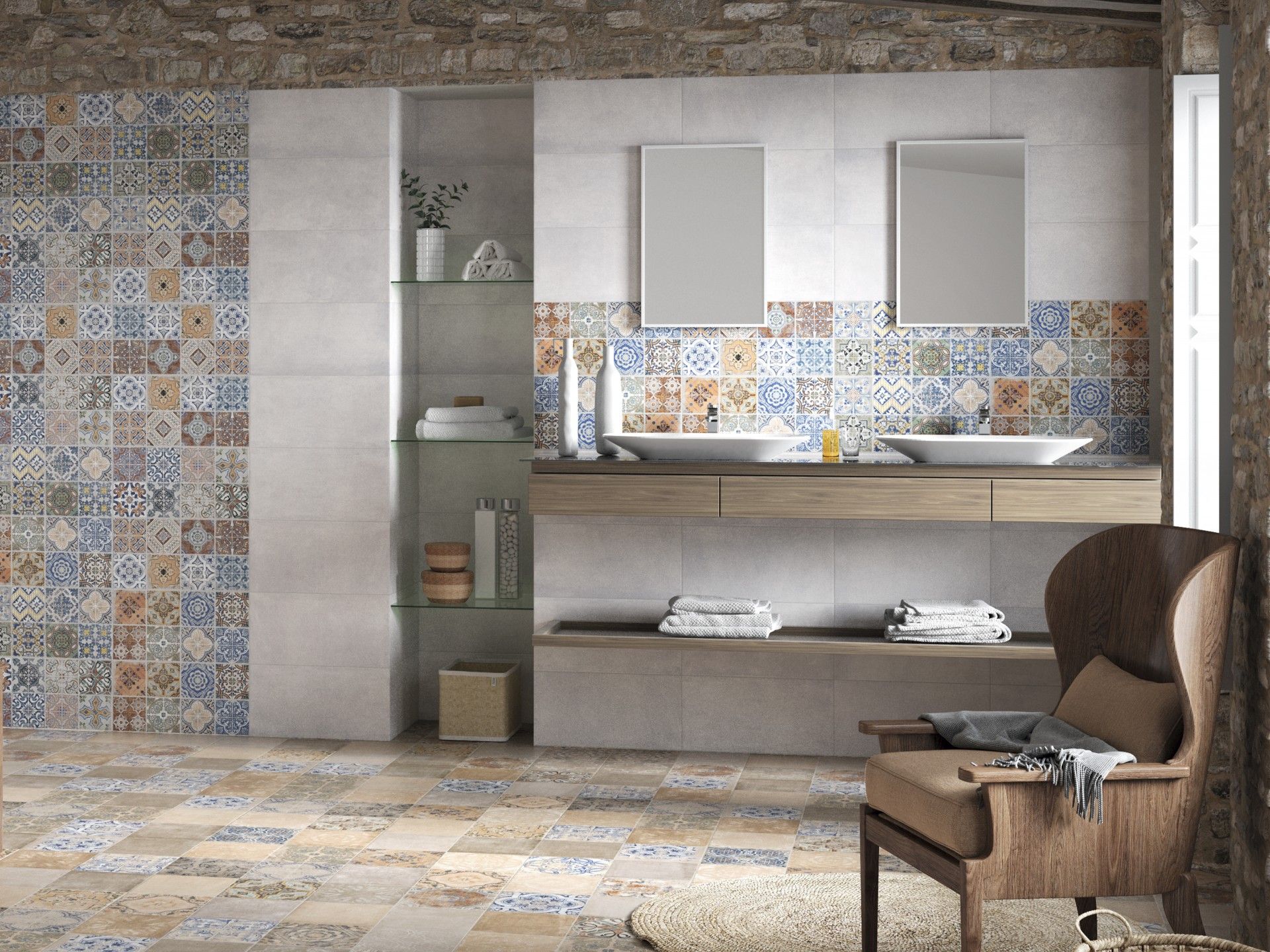 REVESTIMENTO TOUS SQ CLASSIC 25X50 CX.1,63M2