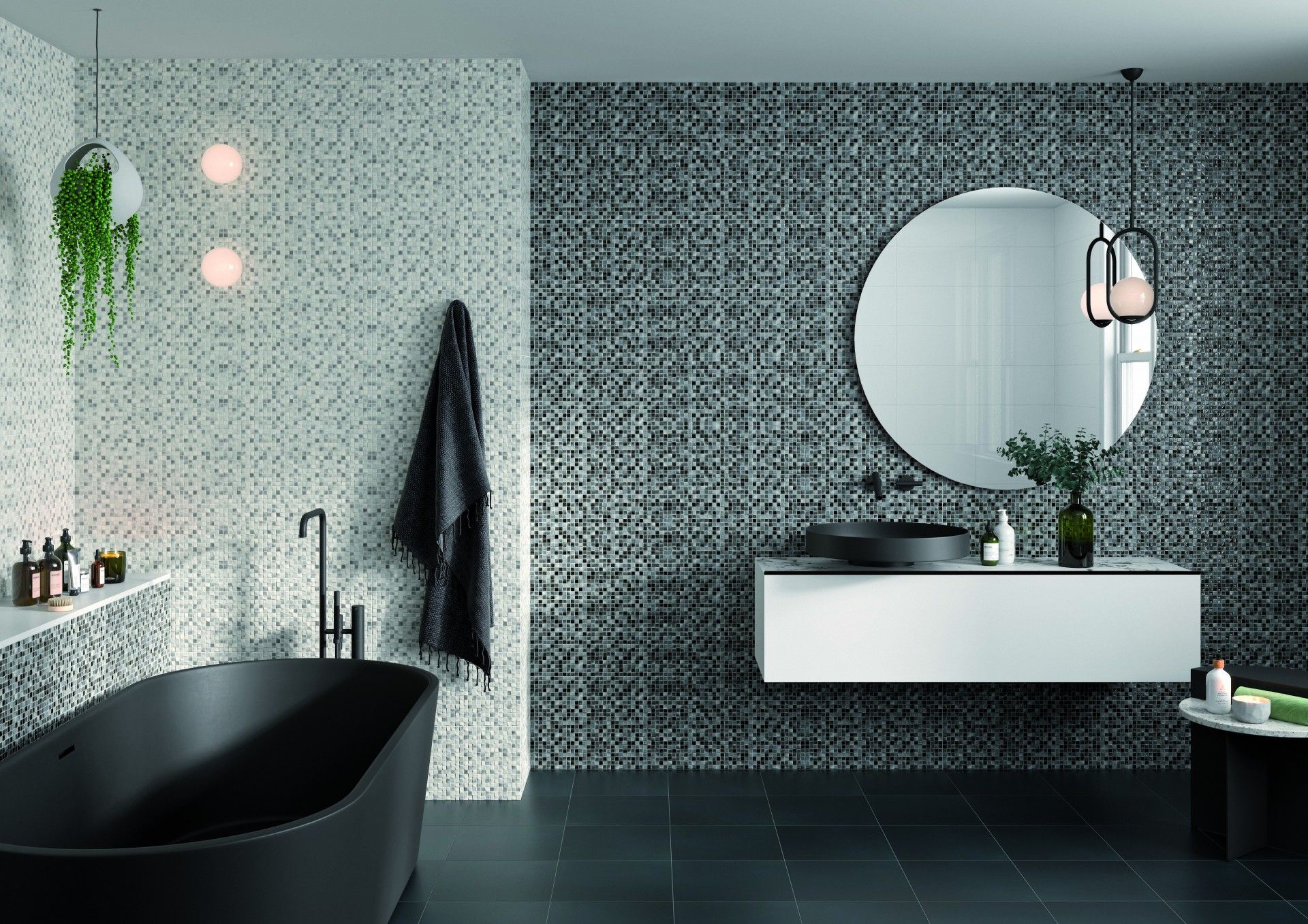 REVESTIMENTO ANDROS NEGRO 25X50 CX.1,63M2