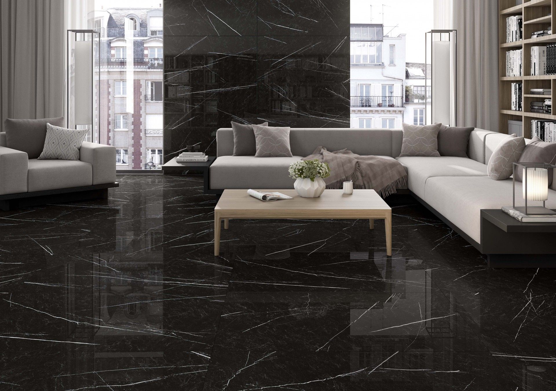 PORCELÂNICO JEWELS BLACK 60X120 CX.1,40M2