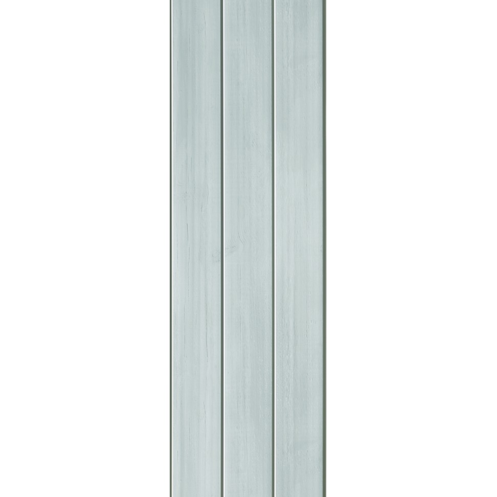Lambrim PVC Cinza R�stico 2600x375x8mm Cx.3,9m2