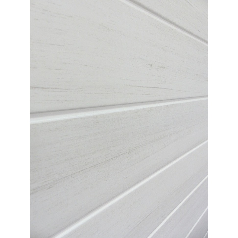Lambrim PVC Branco Rústico 2600x375x8mm Cx.3,9m2 Lambrim PVC Branco Rústico 2600x375x8mm Cx.3,9m2