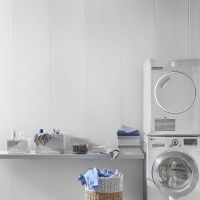 LAMBRIM PVC BRANCO MATE 2600X350X5MM CX.5,46M2 LAMBRIM PVC BRANCO MATE 2600X350X5MM CX.5,46M2