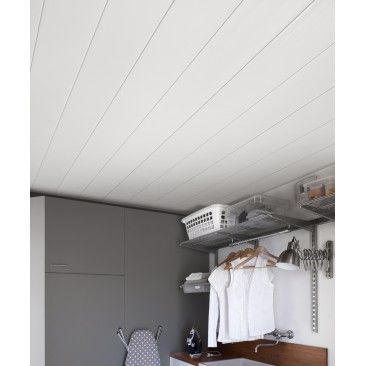 LAMBRIM PVC BRANCO 2600X375X8MM CX.3,9M2 LAMBRIM PVC BRANCO 2600X375X8MM CX.3,9M2