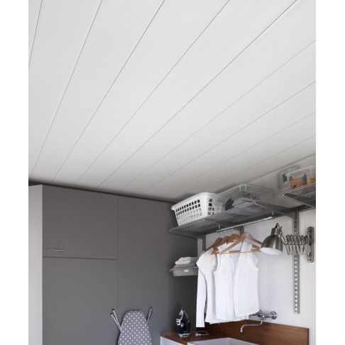 LAMBRIM PVC BRANCO 2600X375X8MM CX.3,9M2 LAMBRIM PVC BRANCO 2600X375X8MM CX.3,9M2