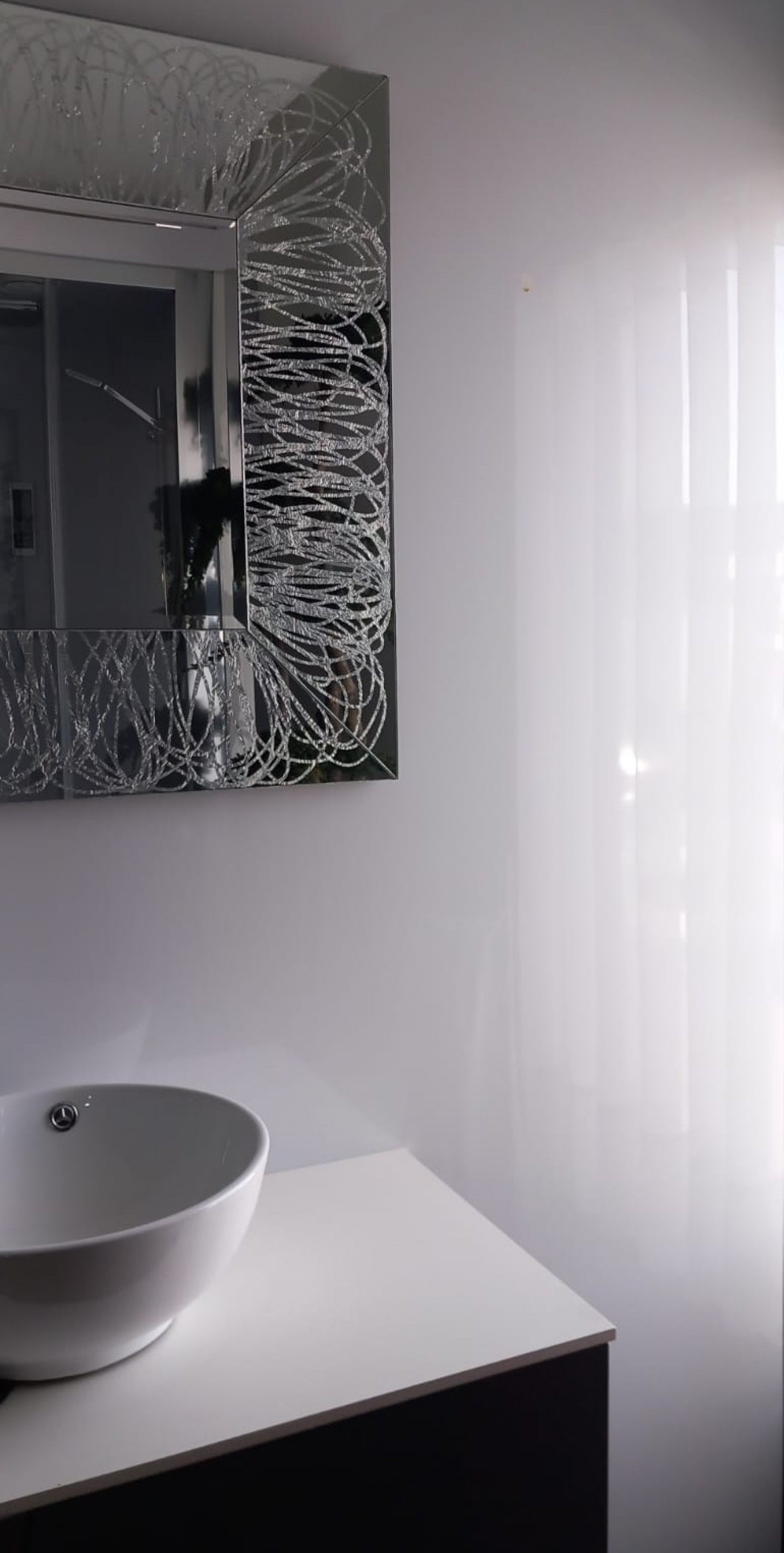 Painel Decorativo Branco 244x122cm 2,98m2