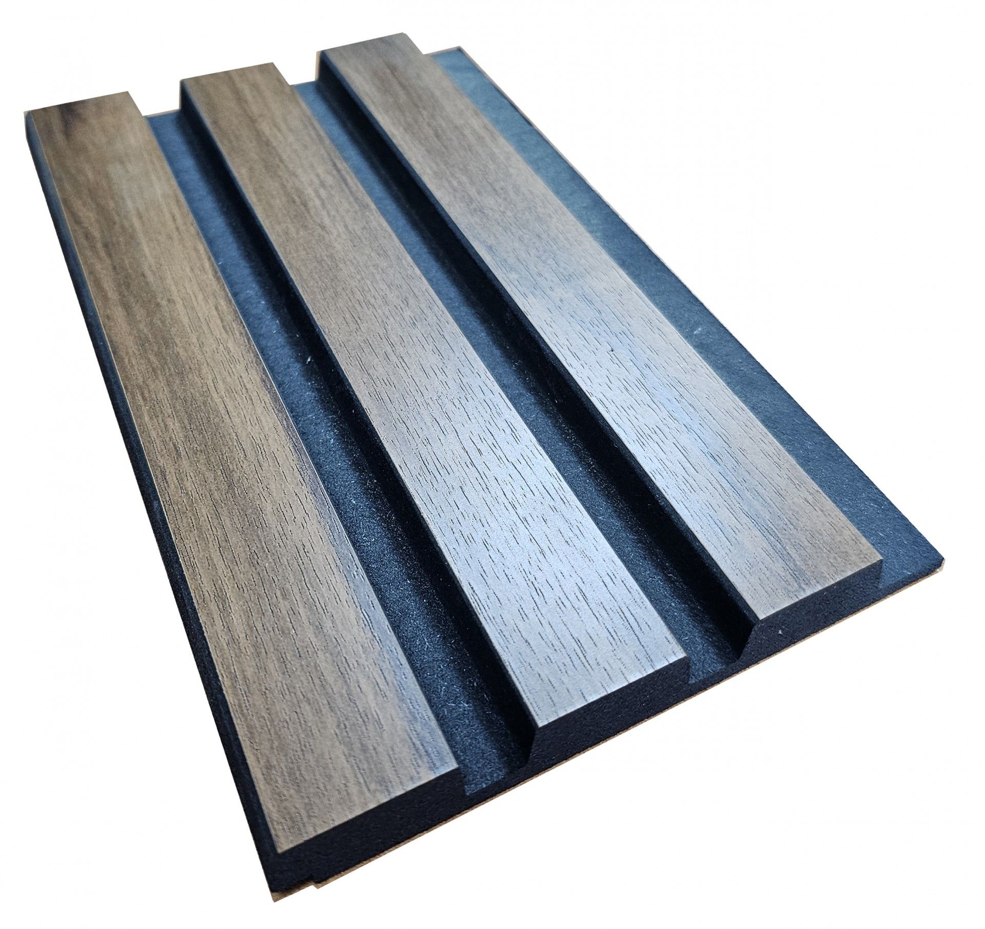 PAINEL RIPADO MDF NOGUEIRA 3050X124X12MM CX.1,89M2