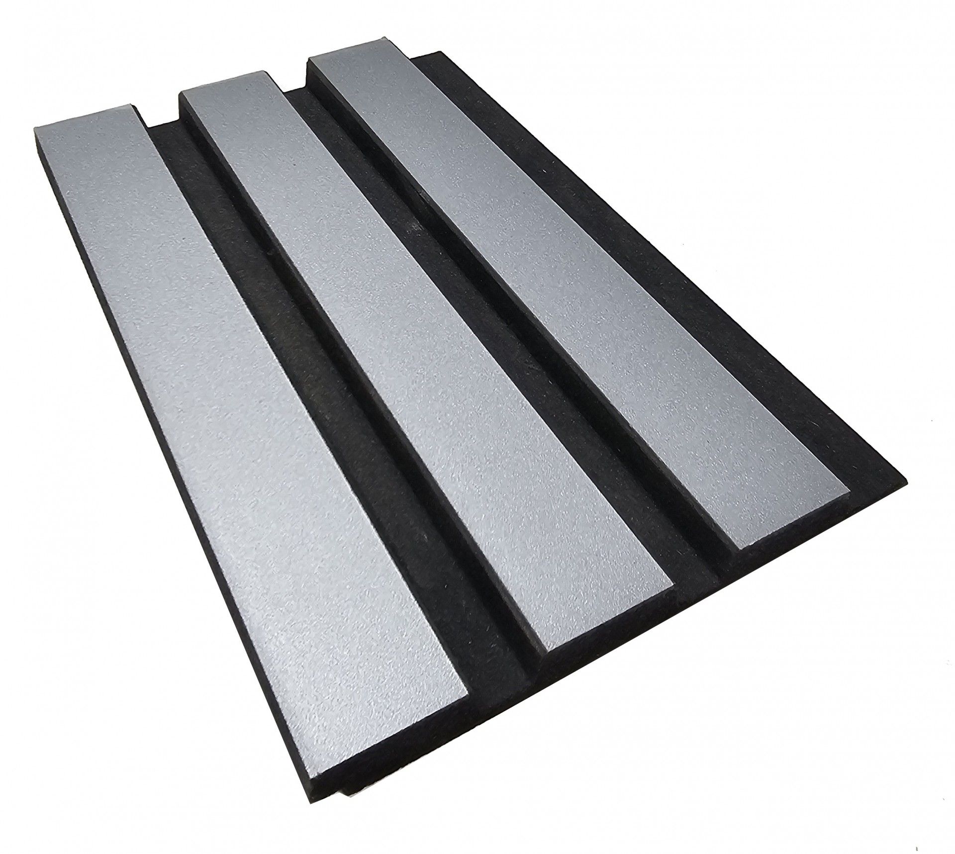 PAINEL RIPADO MDF CINZA 3050X124X12MM CX.1,89M2