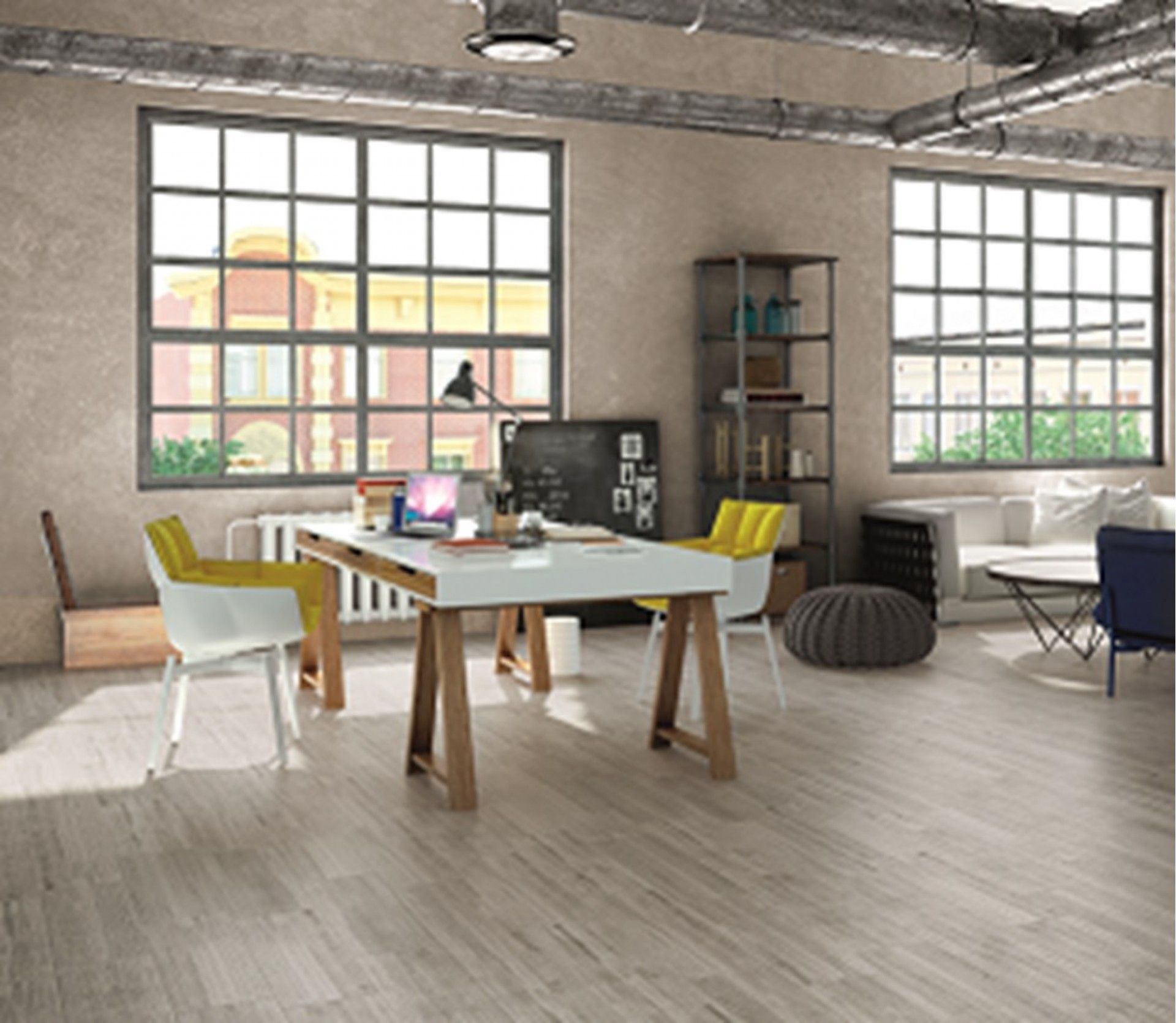 PAVIMENTO RONNE GRIS 20,5X61,5 CX.1,13M2