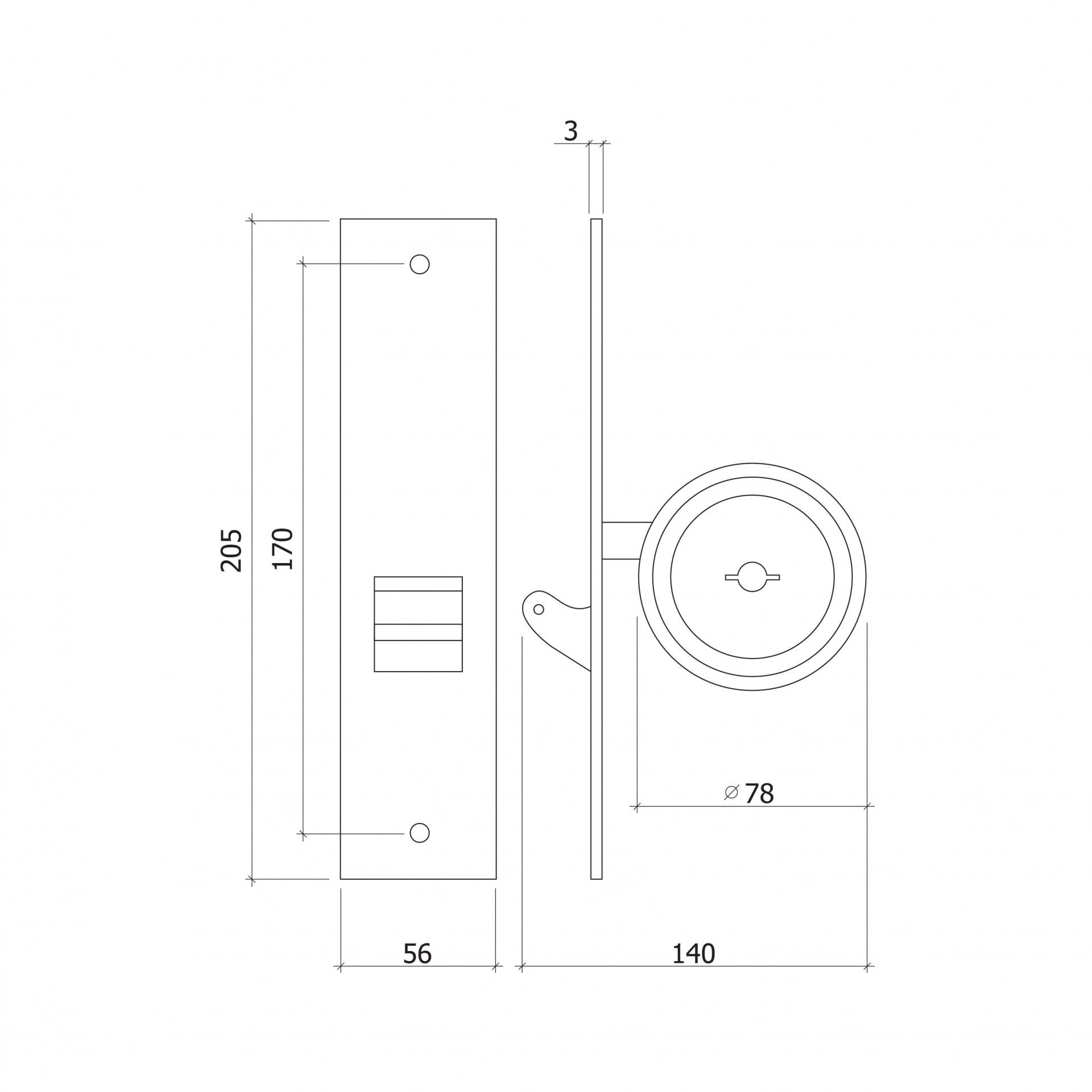 Enrolador de Embutir para Estore