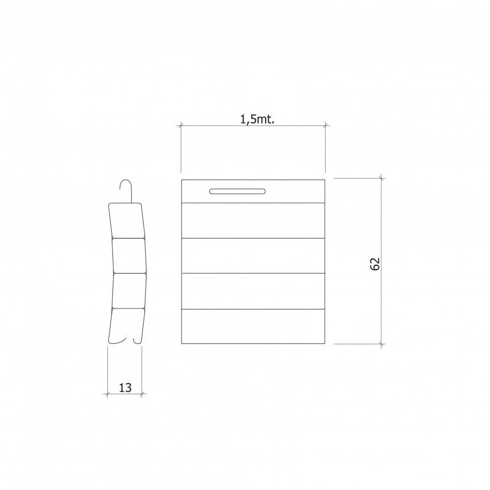 R�gua Curva para Estore