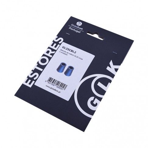Batente Estore Redondo Pvc Cinza 2unid. Batente Estore Redondo Pvc Cinza 2unid.