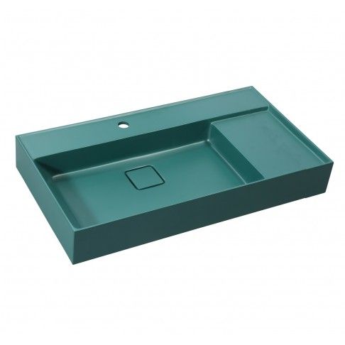 LAVATÓRIO COMPACTO RESINA 100X46X12 VERDE LAVATÓRIO COMPACTO RESINA 100X46X12 VERDE