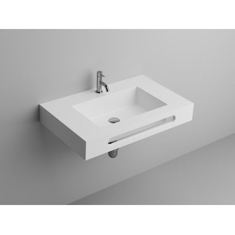 LAVATÓRIO COMPACTO RESINA 80X46X12 BRANCO LAVATÓRIO COMPACTO RESINA 80X46X12 BRANCO