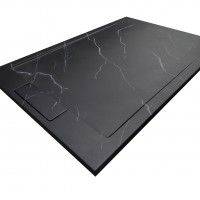Base Resina 120x80x3.5cm Preto/ Mármore Base Resina 120x80x3.5cm Preto/ Mármore