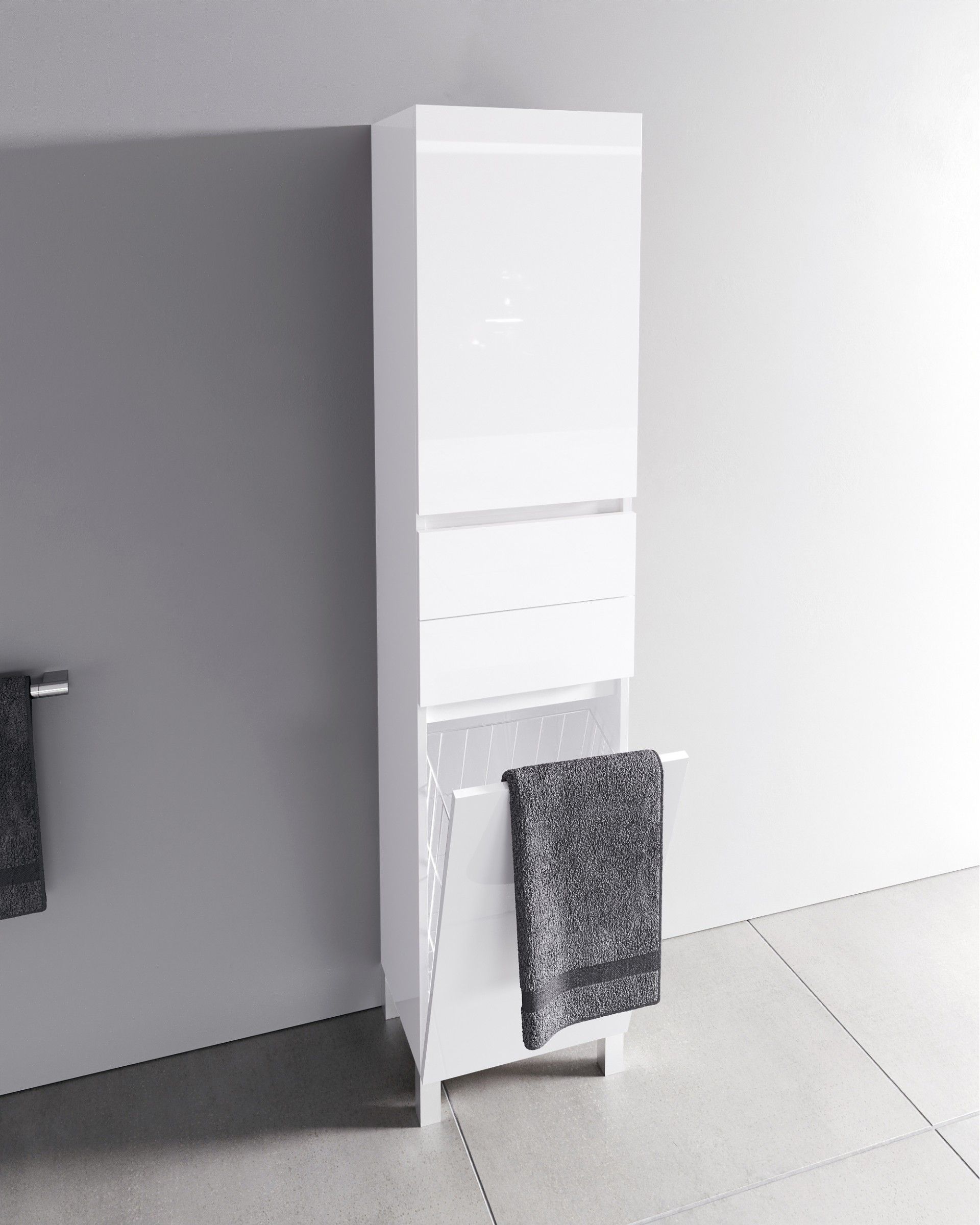 Coluna Auxiliar Elba C/Tulha 40x32x180 Branco