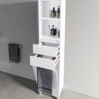 Coluna Auxiliar Elba C/Tulha 40x32x180 Branco Coluna Auxiliar Elba C/Tulha 40x32x180 Branco