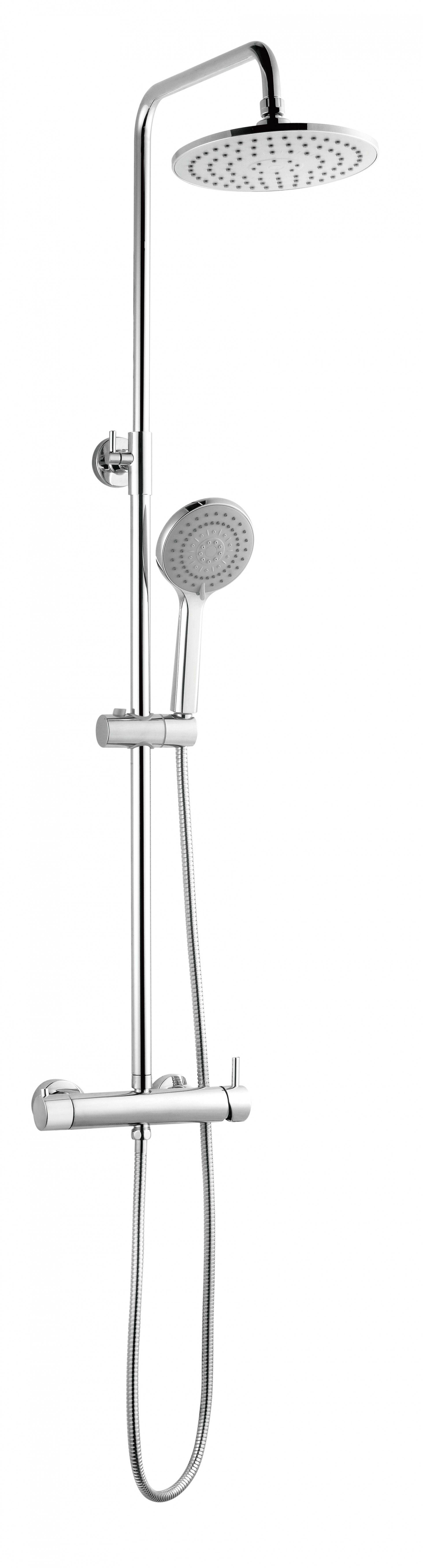 Rampa Duche Monocomando Cromado