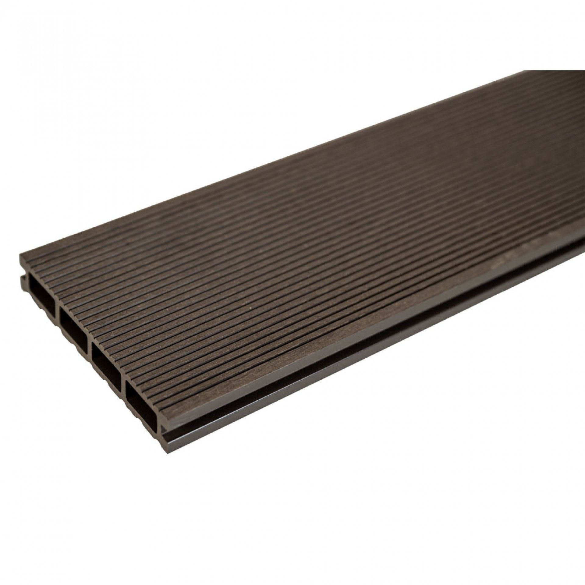 Deck Compósito 146x25x2200 Castanho Escuro