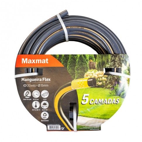 MANGUEIRA 15MM 20M MAXMAT FLEX MANGUEIRA 15MM 20M MAXMAT FLEX