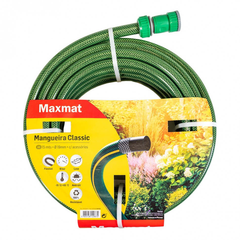 MANGUEIRA 19MM 15M MAXMAT CLASSIC C/ACESS�RIOS