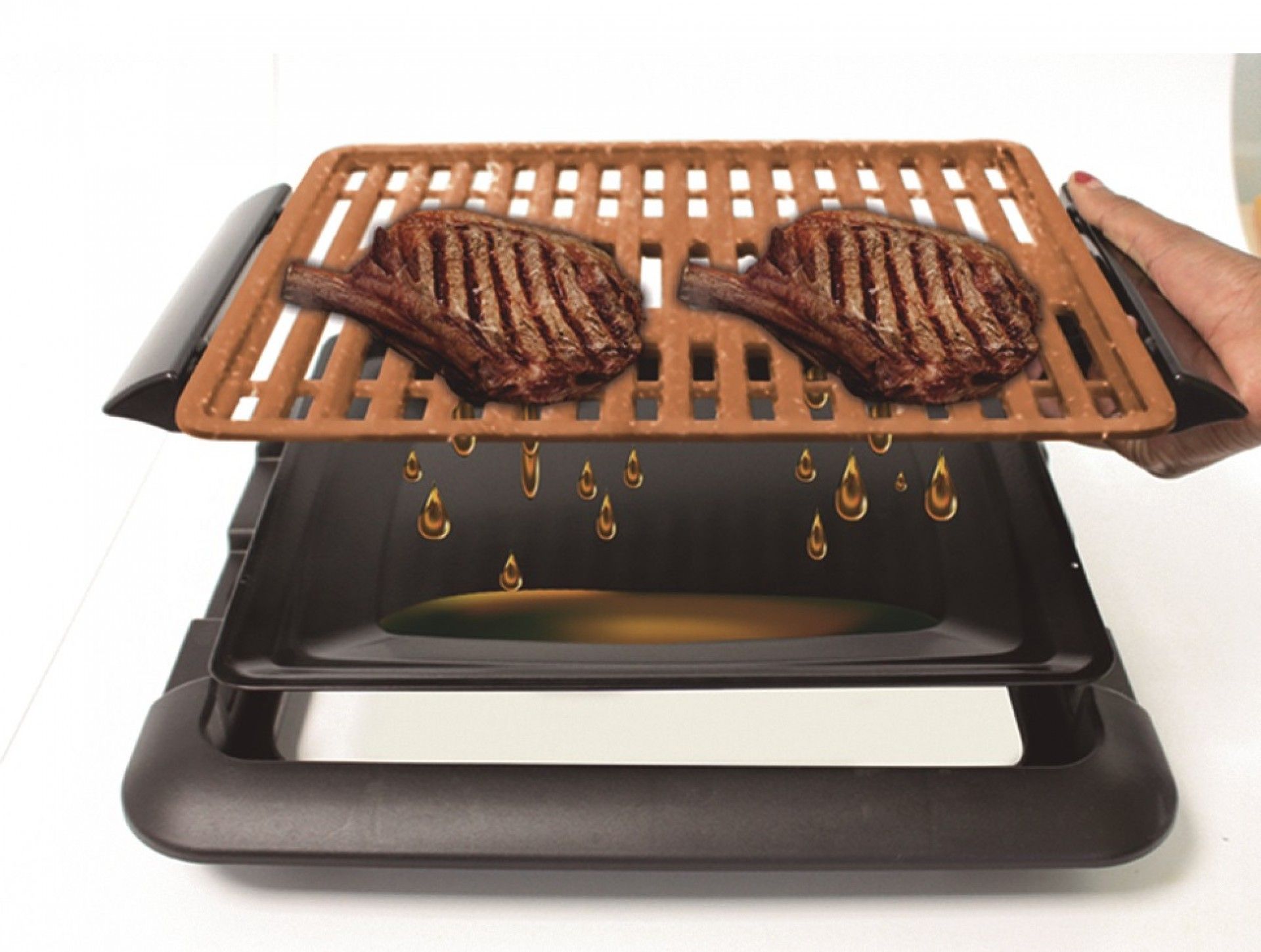 GRELHADOR ELÉTRICO SMOKEFREE GRILL