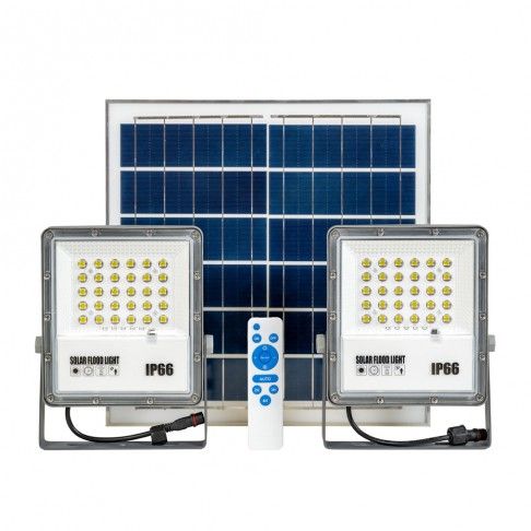 PROJETOR DUPLO SOLAR 2X60W PROJETOR DUPLO SOLAR 2X60W