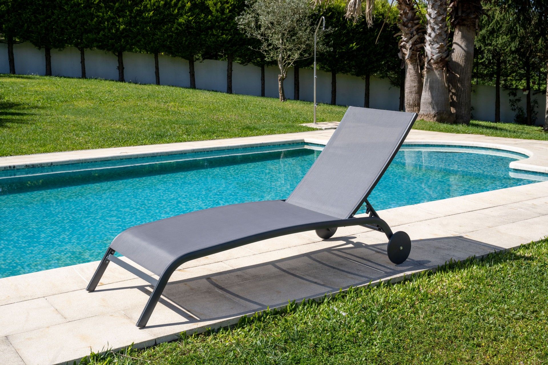 ESPREGUIÇADEIRA ALUMÍNIO 207X63CM