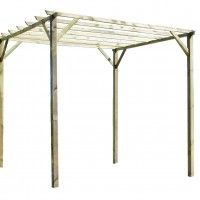 PÉRGOLA DE MADEIRA ANCOLIE PÉRGOLA DE MADEIRA ANCOLIE