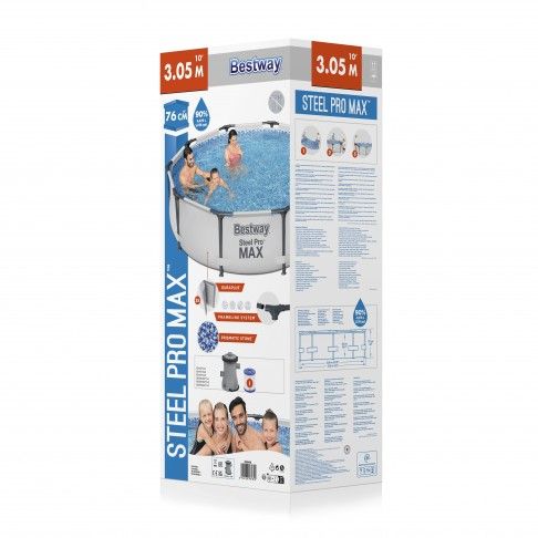 Piscina Redonda 305x76cm Metal Piscina Redonda 305x76cm Metal