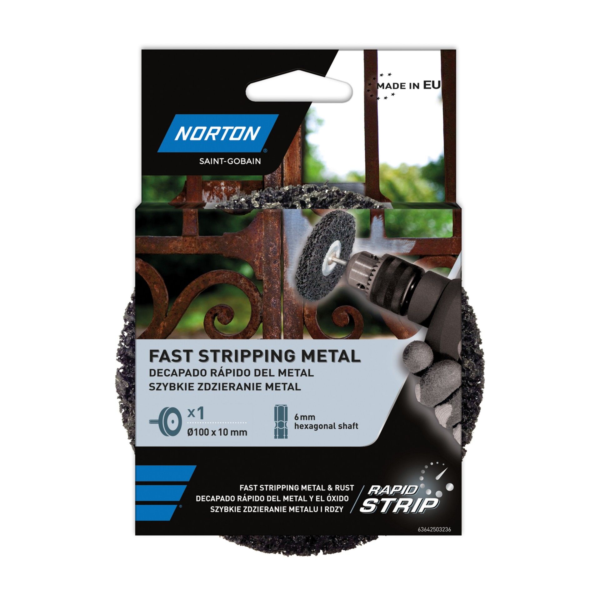 Disco Desb Metal D100x14mm Gr/Berbequim