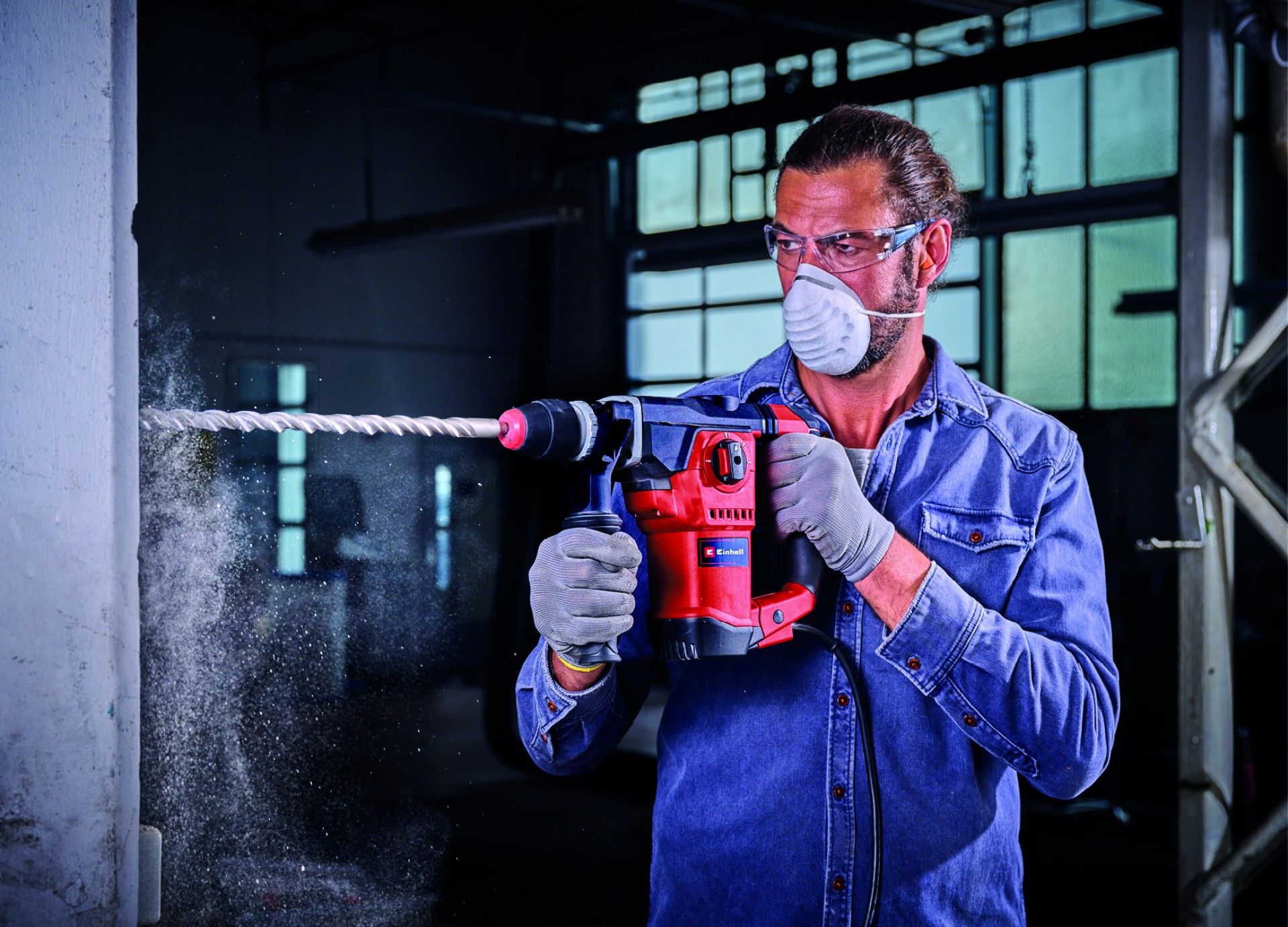 MARTELO PERFURADOR TE-RH 32-1600 4F EINHELL