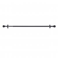 PEQUENO VARÃO ESFERA 10MM 120-215CM PRETO PEQUENO VARÃO ESFERA 10MM 120-215CM PRETO