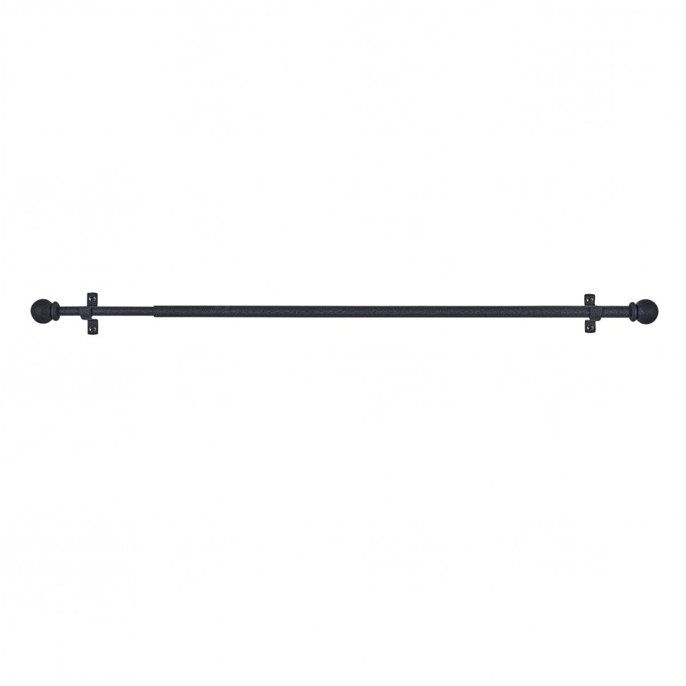 Pequeno Varão Esfera 10mm 70-120cm Preto Pequeno Varão Esfera 10mm 70-120cm Preto
