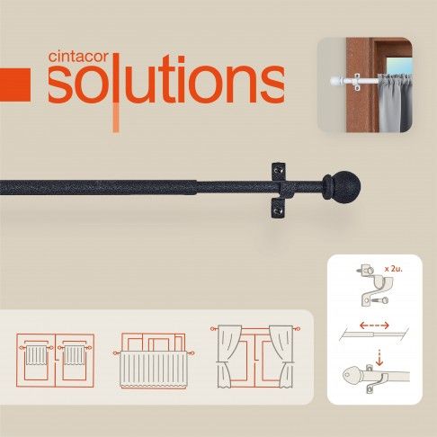 PEQUENO VERÃO ESFERA 10MM 70-120CM PRETO PEQUENO VERÃO ESFERA 10MM 70-120CM PRETO