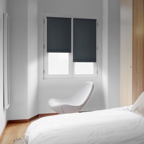 Estore Opaco C&F 60X180cm Cinza Estore Opaco C&F 60X180cm Cinza