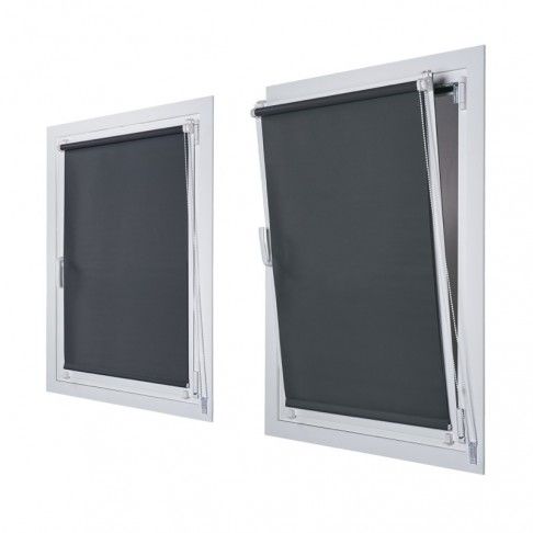 Estore Opaco C&F 60X180cm Cinza Estore Opaco C&F 60X180cm Cinza