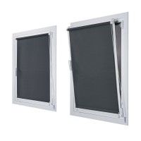Estore Opaco C&F 60X180cm Cinza Estore Opaco C&F 60X180cm Cinza