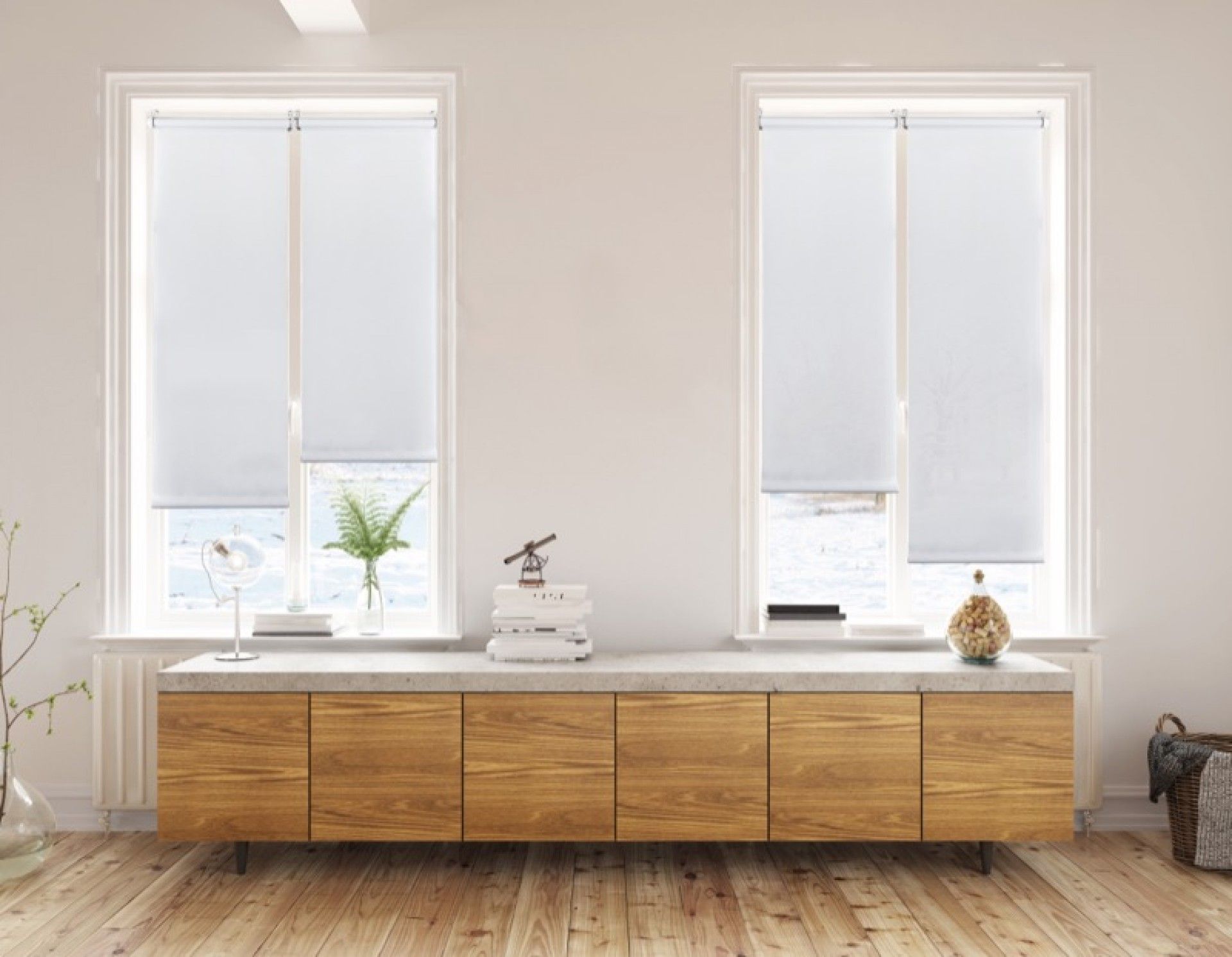 Estore Clip&Fix Trans 60x180cm Branco