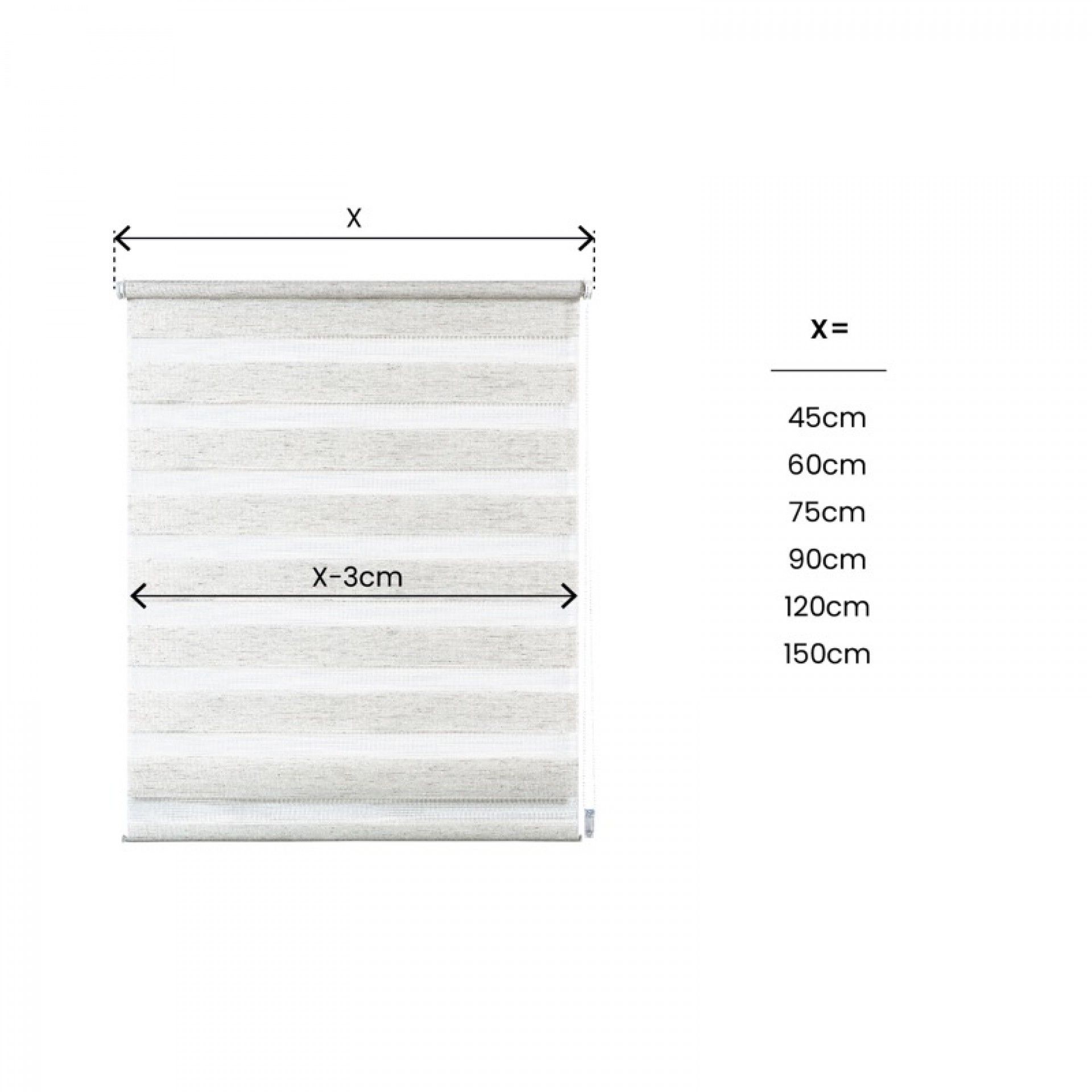 Estore C&F N&Day 60x180cm Linho