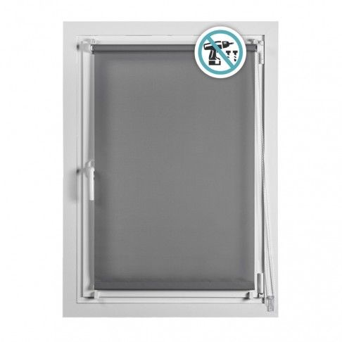 Estore Clip&Fix Trans 60x180cm Cinza Estore Clip&Fix Trans 60x180cm Cinza