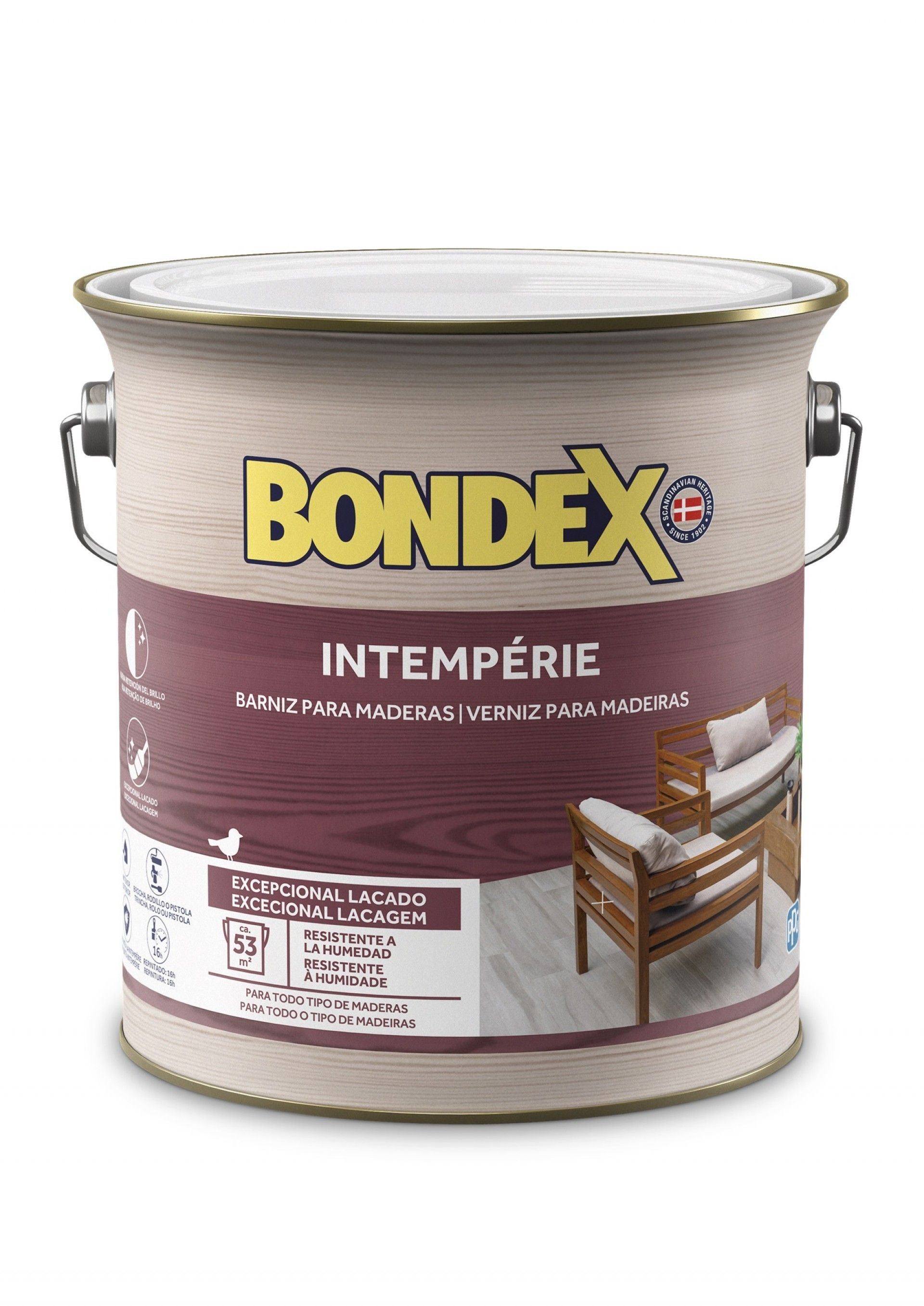 Verniz Intemperie Acetinado Incolor 4l