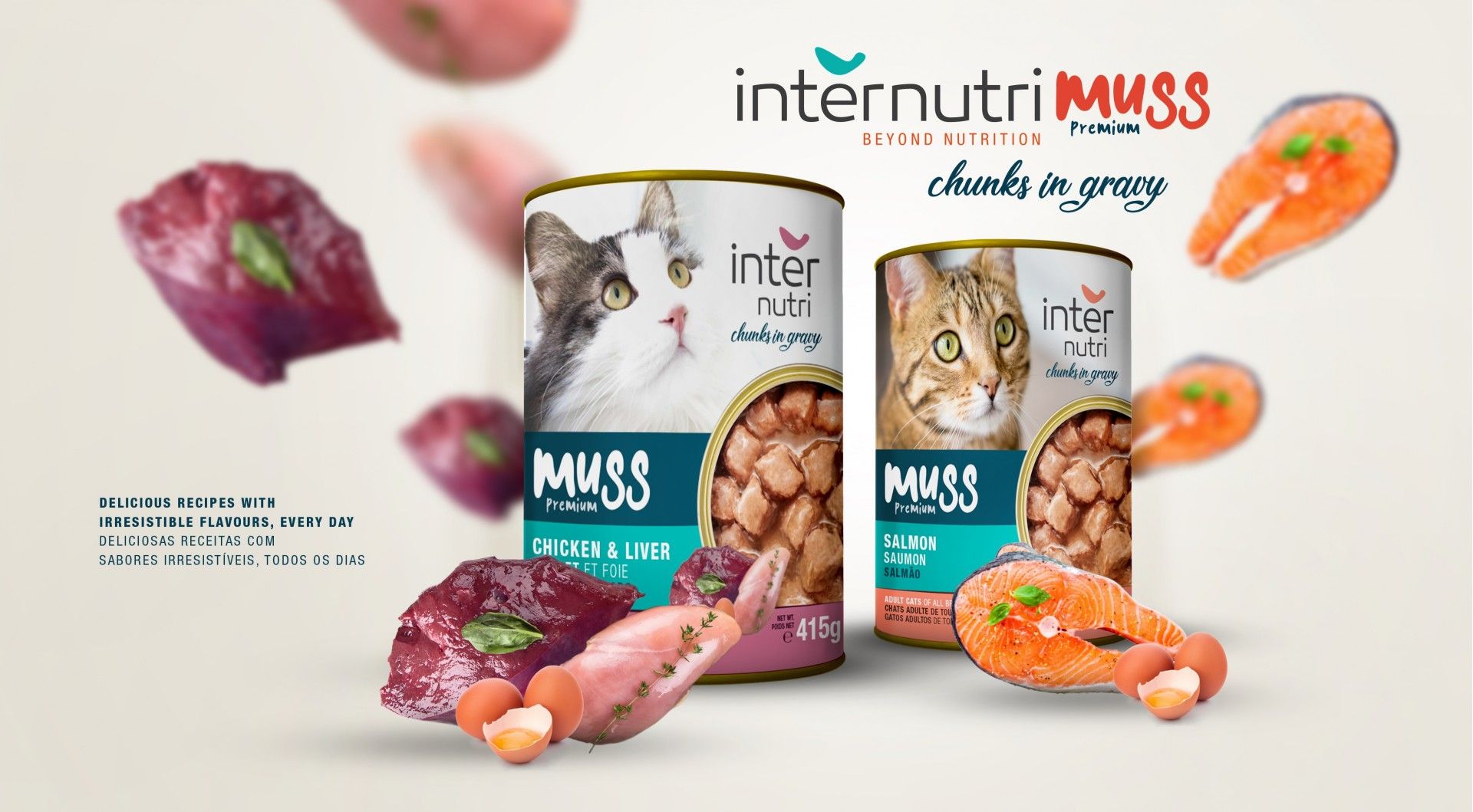 Alimento Para Gato Frango 415g