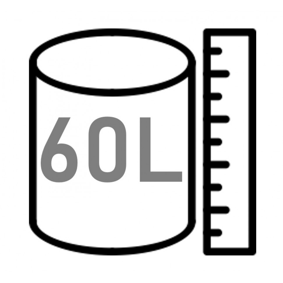 Cesto Multiusos 60 litros verde