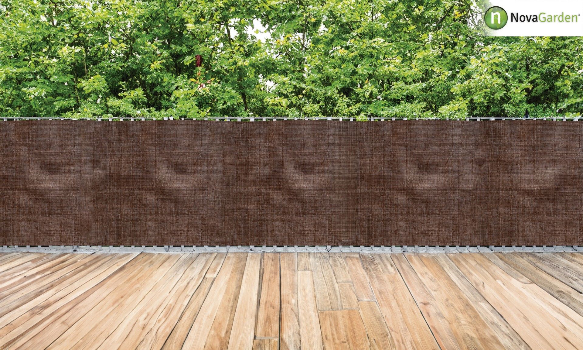 Ocultçãao Varandas 1x10m Castanho 120g/M2