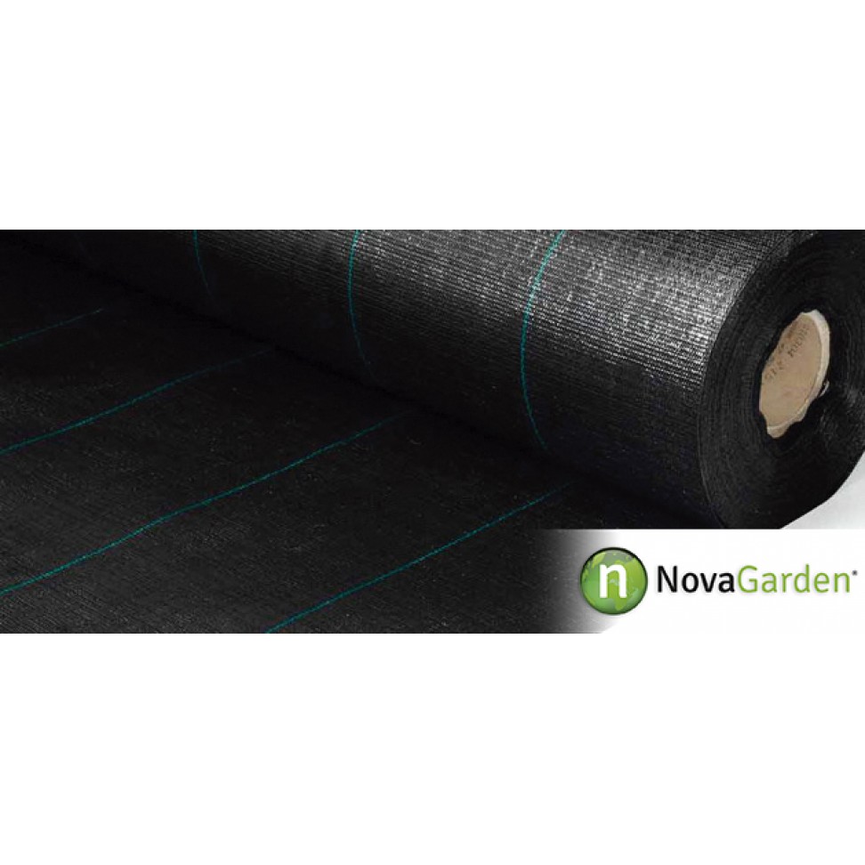 Malha Anti-Ervas 2x10m 100gr/M2 Preto Malha Anti-Ervas 2x10m 100gr/M2 Preto