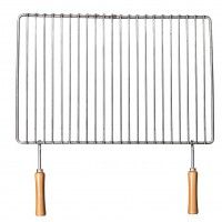 Grelha Em Inox 54x30cm