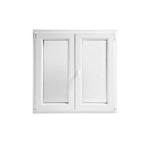 Janela 2 Folhas Pvc 90x90 Branco Vidro Duplo Janela 2 Folhas Pvc 90x90 Branco Vidro Duplo