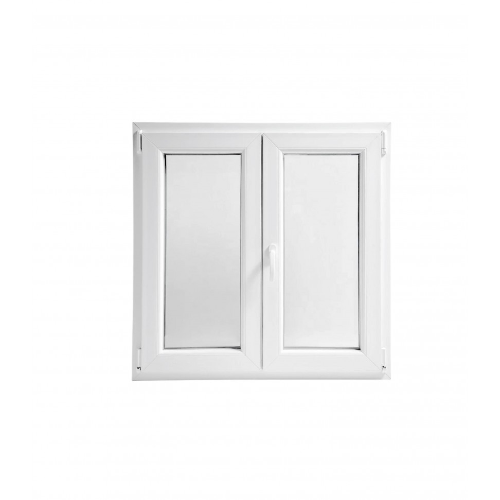 Janela 2 Folhas Pvc 120x120 Branco Vidro Duplo Janela 2 Folhas Pvc 120x120 Branco Vidro Duplo