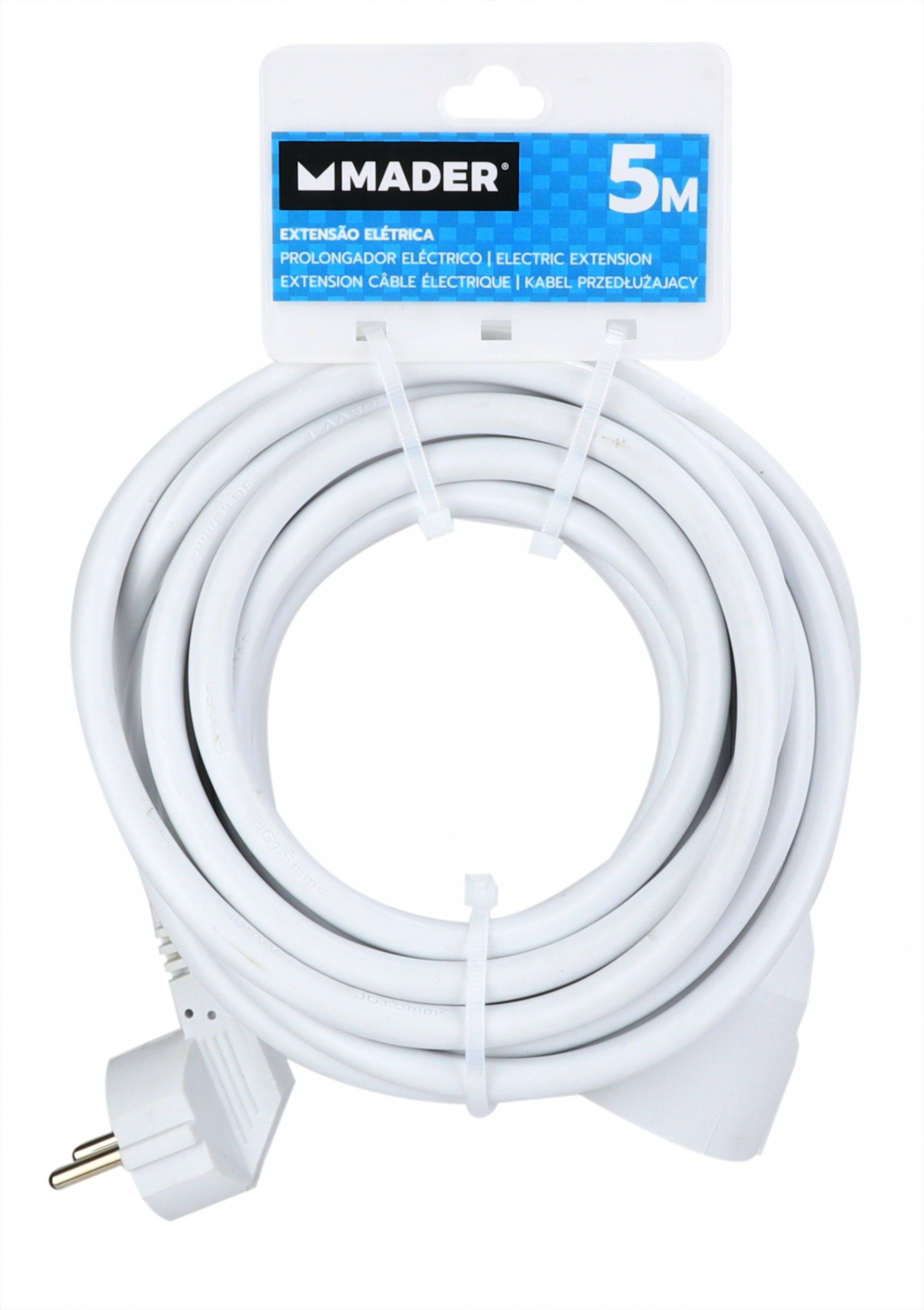 PROLONGADOR 3G1.5MM 5MT BRANCO